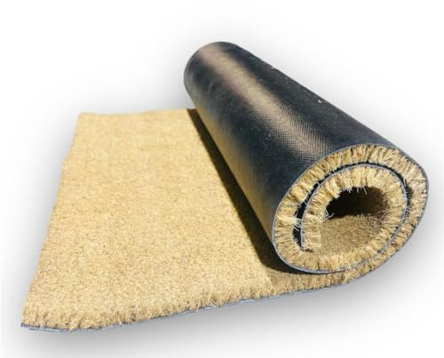 Coconut Coir Door Mat – Durable Foyer Entrance Matting (1 x 0.5 Meter) – Solution for Lasting Durability, Efficient Dirt Trapping, and Secure Stability - Indoor & Outdoor