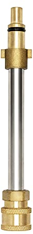 Fai Top Adaptateur pour Nettoyeur Haute Pression,Raccord Rapide 1/4 '',Coupleurs de Laveuse à Pression,Adaptateur de Pistolet et Laveuse à Pression Compatible avec Nilfisk Ancien Type, Argent,or