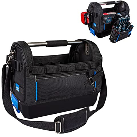 Sortimo ProClick Werkzeugtrage M – Großes Staufach für Werkzeuge – Kompatibel mit ProClick Holder, L-BOXX & SR5 – Robuster Kunststoffboden – Gepolsterter Griff & Schultergurt – 24 kg Tragkraft