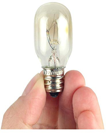 ZXMJYHK Le lampadine a LED Possono attenuare la Luce Bianca Fredda AC110V Lampadina E12 15W SES Frigorifero Lampadina Tungsteno Lampadina Bianco Caldo (Size : E12 15W)