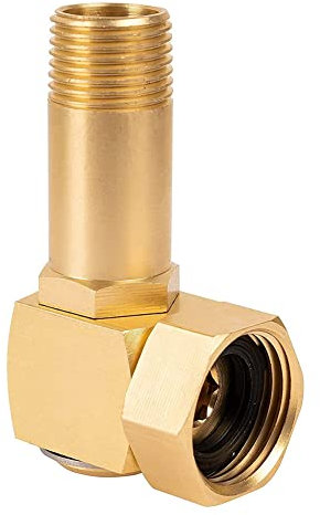 FUBESK Gartenschlauchadapter, Messing Ersatzteil Drehgelenk, Schlauchtrommel Teile Armaturen für Gartenschlauch Adapter Schlauchwagen Messing Drehgelenk Ersatz