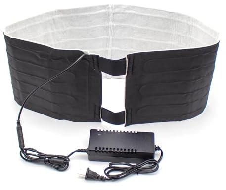 LeTkingok Fascia Riscaldante per Serbatoio di Stoccaggio di Gas Liquido 220V 15KG, Bombola di Gas Elettrica per Bombola di Riscaldamento Elettrica in Acciaio PTC Riscaldatore Ausiliario 97x20CM