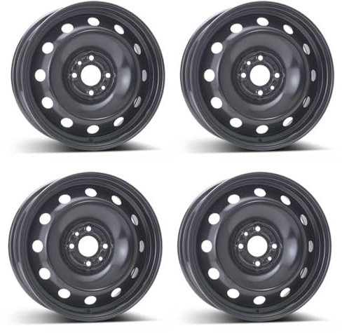 4x Alcar Cerchi in acciaio 4-8185 6.0Jx15 ET40 4x98 compatibile con Fiat 500 Idea