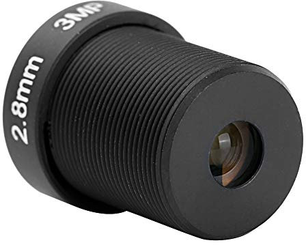 Lente de Cámara Gran Angular Lente CCTV Fácil Alta Precisión Longitud de 2,8 Mm Lente Principal Fácil de Usar Lente de Cámara Gran Angular Lente Gran Angular