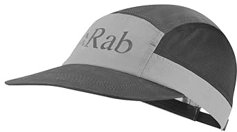 Rab Momentum 5 Panel Cap - Graphene/Light Zinc/Ebony - One Size