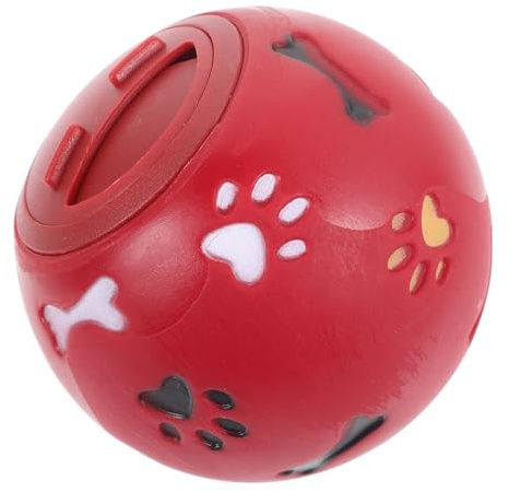 SHOWERORO Pelota Interactiva para Perros Pequeña Juguete Educativo con Aroma Bola de de Comida y Duradera para