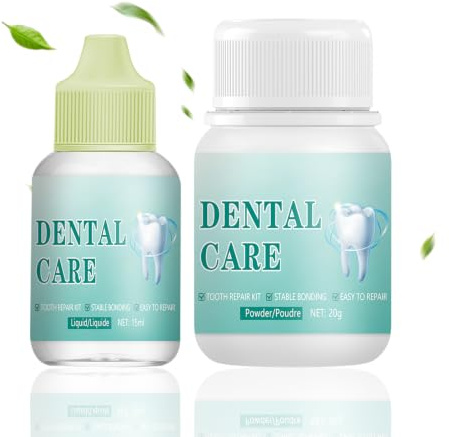 Colla per Denti, Cemento Dentale Definitivo, Cemento Dentale Fissa Ponti