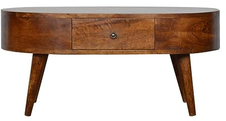 Artisan Furniture Chestnut Rounded Coffee Table