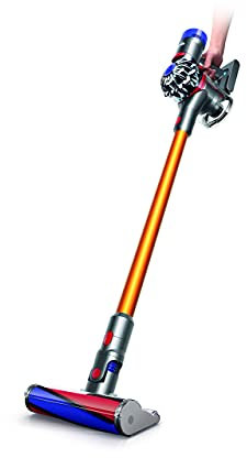 Dyson V8 Absolute Vacuum Cleaner Without Cable with 2 Functions, 115 W, 0.54 litres, 87 Circuit Breaker, Orange (Renewed)