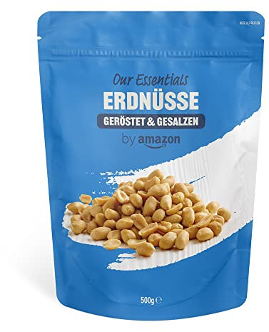 by Amazon Erdnüsse geröstet & gesalzen, 500g (1er-Pack)