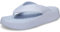 Crocs Women's Getaway Platform Flip Flops, Wedge Sandals for Women, Dreamscape, 38-39 EU