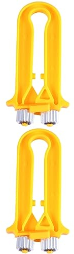Angoily 2 Stück 2 1 Drahtspanner-crimper Für Die Bienenzucht Bienenrahmen Drahtkabelspanner-werkzeug 13 Cm Orange Kunststoff-metallkonstruktion