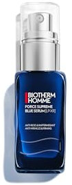 Biotherm Homme Force Supreme Blue Serum, revitalisierendes Anti Aging Gesichtsserum für die tägliche Gesichtspflege, Power-Kur für Männer, 60ml