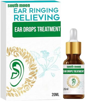 Gouttes Auriculaires pour Acouphènes, 20ml Ear Ringing Treatment Oil Gouttes D'oreille Acouphènes Soulage Les Douleurs Auditives Gouttes pour Soulager Les Acouphènes Traitement Acouphènes