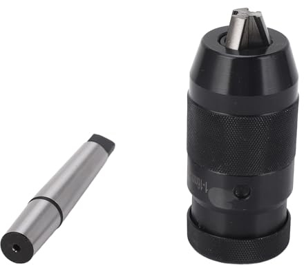 SEAFRONT Mandrin de Perçage Auto-serrant de 1 à 16 Mm, Matériau en Acier à Haute Teneur en Carbone, Conception sans clé, Large Application, Compact et Portable, pour Tige Droite, Auto-serrage,