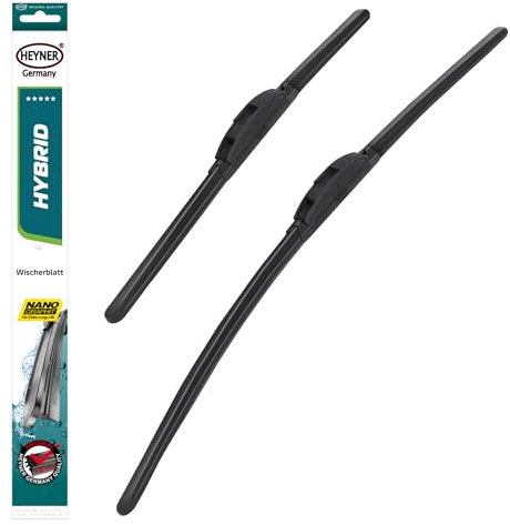 HEYNER® Scheibenwischer komp. mit MITSUBISHI OUTLANDER III (04.2012-10.2022) HYBRID Flachbalkenwischer