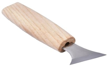 FONDOTIN Cinceles de Tallado Madera de Aleación de Cromo Vanadio Kit Profesional de Formones para Carpintería Mango de Madera Pulida Herramientas Manuales Modelo