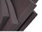 okoium Glatt-Schaumstoff-Dämmung-Schallschutz-Fester-Rolllaeden-platten Dämmung Schaumstoff Noppenschaum 100x50 cm, 3 cm, Schwarz
