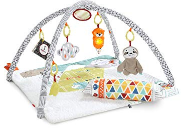 Fisher-Price FXC37 Perfect Sense Deluxe Gym, multicoloured