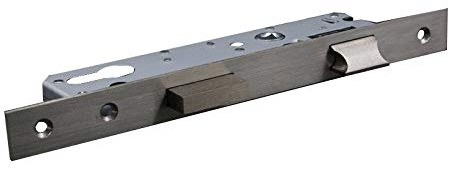 Mortice Sash Locks,Mortice Lock,20/25/30/35mm Backset European Mortise Door Lock Body Frame Sliding Steel Door Fittings for Bedroom (Size:35mm,Color:Stainless Steel_85MM) ( Color : Stainless Steel-85m