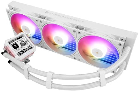 Thermalright FW PRO 360 ARGB MEW-AIO - Raffreddatore liquido per CPU, schermo LCD IPS con risoluzione 320 x 320, per AM4/AM5/Intel LGA1700/1851,'2,73