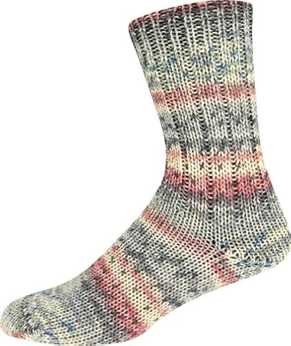 ONline Supersocke 6-fach 150g Sort. 376 Snowfall Color 3105 - mehrfarbig