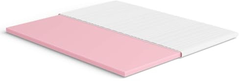 Meisterschlaf Surmatelas en mousse à froid 180 x 200 cm, fermeté moyenne et respirant, RG 45, Oeko-Tex® Standard 100, housse en jersey lavable, pour lit à sommier tapissier, matelas et canapé-lit