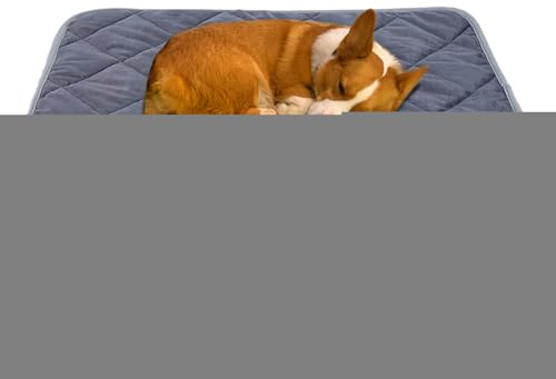 Generisch Dog Bed Box Cushion - Cat Sleeping Place Heat Pad Washable Sleeping Pillow for Cold Insulation Pet Rest Area for Cage Car Indoor
