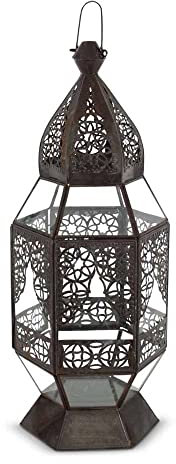 Orientalische Laterne Schmal Bernstein