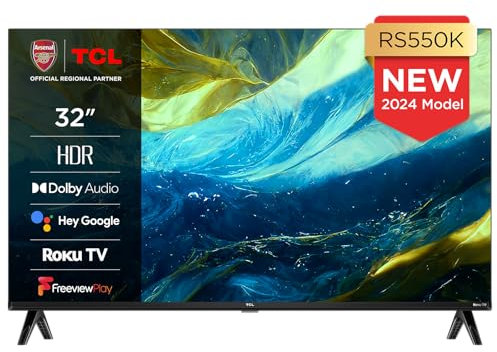 TCL 32RS550K 32-inch Roku TV, Full HD, HDR, Smart TV