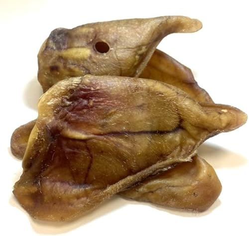 Maltbys' Stores 2x Premium Pigs' Ears 100% Natural Dog Treats Chews [PEC]