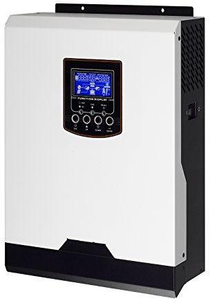 Iconica 2000W 24V hybrid pure sine wave inverter with 50A solar charge controller, 20A mains battery charger and UPS - for off-grid or remote areas without power or with unstable electricity supply