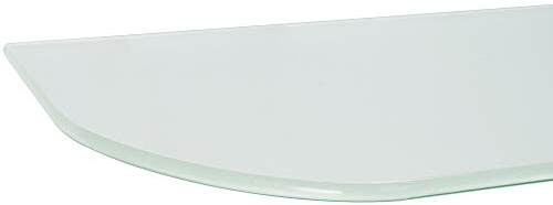 ib style® Glasboden | 6mm | abgerundet | 11 Größen | Satiniert| 90 x 30 cm