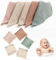 Baby Waschlappen, 10 Stücke Baby Musselin Waschlappen， Baby-Handtücher Weiche Neugeborene， Baby Gesichtstücher， Baby Wipes aus Bio-Baumwolle 23 * 23 cm