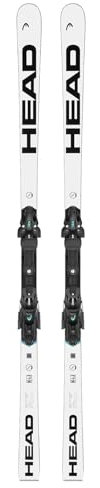 HEAD - Set Ski Wcr E-GS Rebel Fis SW Rp + Bindungen FF St 16, weiß, Herren – Größe 193 – Weiß