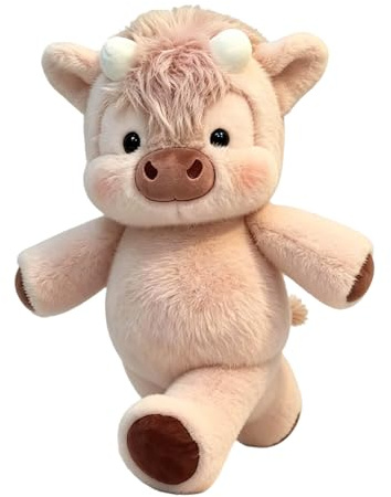 Peluche Che Corre, Peluche mucc a 45cm Cuscino Morbido E Soffice, Bambola Da Collezione A Forma Di Pecora In Stile Cartone Animato, Animale Di Pe luche Per Uomini, Donne, Bambini E Ragazzi