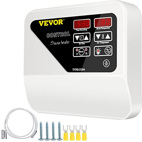 FlowerW 3-9kw Sauna Digital Controller Sauna Heater Digital Controller External Digital Controller Display Title