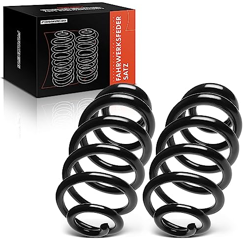 Frankberg 2x Federn Fahrwerksfeder Hinterachse Kompatibel mit A4 Avant 2001-2008 A4 Cabriolet 2002-2009 Replace# 8E0511115DN
