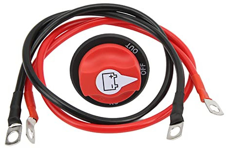 Interruptor de Desconexión de Batería Resistente Al Agua para Automóviles, Camiones, Motocicletas y barcos: Diseño Premium y Duradero, Máxima