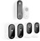 Arlo Full Home Security Kit under 500 (Outdoor Camera x2, Video Doorbell & Chime, Indoor Camera x2), Full HD, Night Vision, Light, Motion Sensor, Siren, 2-Way Audio, Secure Trial Period