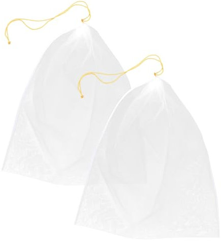 OFFSCH 2St Honig filter imkereibedarf imkerbedarf kaffeefilter filternetz Bienenzuchtbedarf netze Siebgewebe für Rotwein Honig Siebbeutel Käsesieb Honigfilterbeutel Imkereifilter Nylon