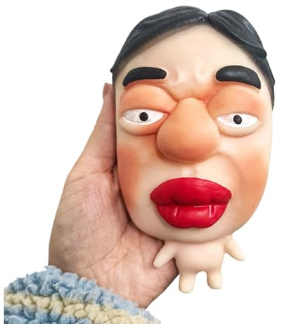 Juguete Antiestrés De Apretar | Producto De del Estrés De Cara Grande - Juguete De Anti-Estrés,para Adolescentes Adultos Estudiantes Viajeros Profesionales para Oficina