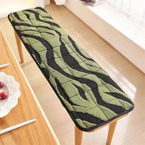 DMZHAOBC Bench Cushion Indoor, Rectangular Non-Slip Bench Seat Cushion Pad, Outdoor/Indoor Patio Porch Swing Cushions for Bay Windows, Long Chairs, Swings(B,30x120cm)