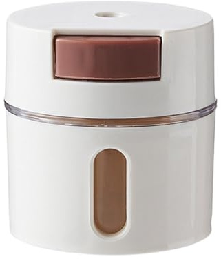 Saliera dosatrice, facile da riempire, bottiglia per il controllo del sale, shaker magnetico da cucina, shaker per condimenti da 0,5 g, dispenser per cucinare e cuocere
