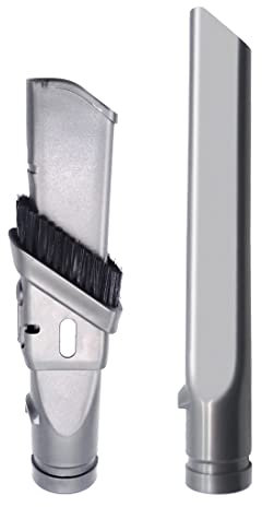besbomig Paquet de 2 Brosse Accessoire Kit Suceur Pinceau et Long Suceur Maison Nettoyage Outil Set pour DC35 DC45 DC47 DC52 DC58 DC59 DC62 DC63 V6 Aspirateur