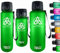 MIGHTY PEAKS Trinkflasche-Kinder auslaufsicher 350ml Fruchteinsatz, Fruchtsieb, Kinderflasche, leichte und stabile Tritan Wasserflasche-Kinder - BPA frei - Perfekt für Kindergarten, Schule, Sport