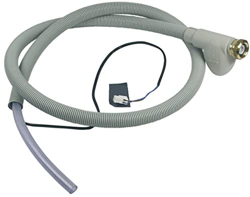 Zulaufschlauch Sicherheitszulaufschlauch Spülmaschine Geschirrspüler 1,77m Aquastopschlauch 3/4 Alternativ wie Whirlpool Bauknecht 481253029403 Küppersbusch 434740 elektrischer Anschluss auch Algor