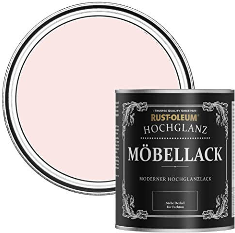 Rust-Oleum Pink Furniture Paint in Gloss Finish - Strawberry Vanilla 750ml