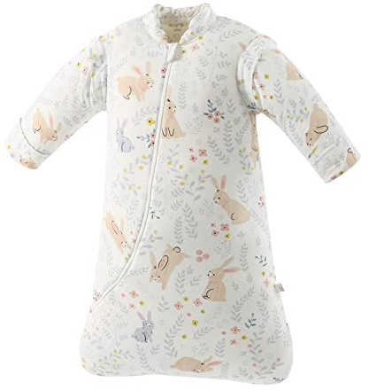 MIKAFEN 3.5 Tog Long Sleeve Baby Sleeping Bag,Winter Sleep Sack,0-4 Years