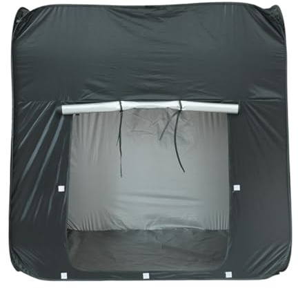 Tienda de campaña sensorial negra para niños, 90 x 90 x 90 cm, tela Oxford, opaca, para interiores, habitación de juguetes, plegable, esquina oscura, con bolsa de viaje, portátil, plegable, siesta